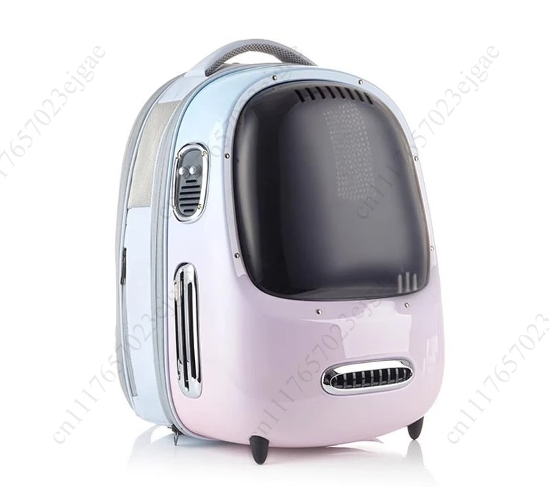 Backpack for transporting cats, portable pet backpack for outdoor use, stylish and large capacity