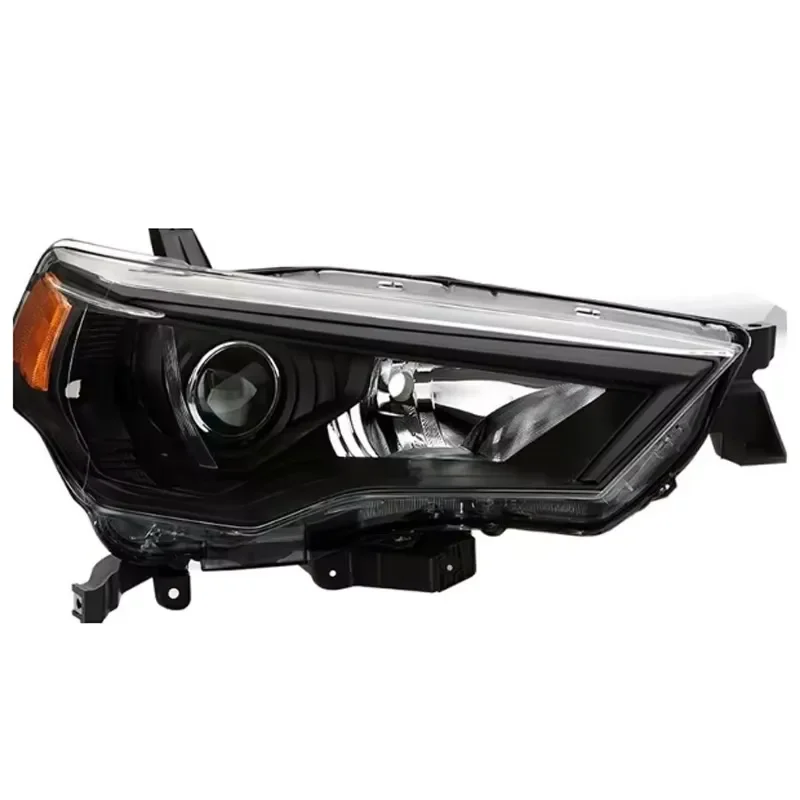 US Style Semi-assembly Car Lights Blackened Xenon DRL Car Part Headlamp for Toyota 4RUNNER 2014+