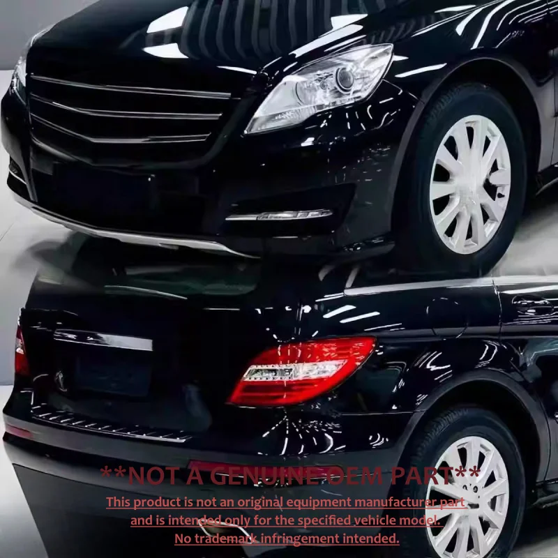 For Mercedes‑Benz R‑Class W251 R300 R350 Old To New Upgrade Front Bumper Body Kit Modification Accessories