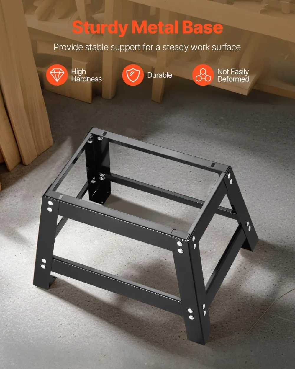 

Настольный фрезерный стол 24x15,7 дюйма с регулируемым парканом и пылевым портом для деревообработки