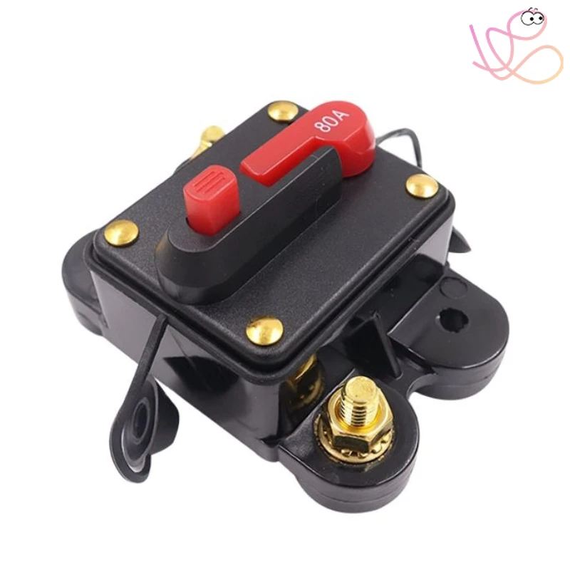 DC 12V Circuit Interrupter Disyuntor Car Breaker Resettable Fuse Inverter for Car Marine Boat Bike 250A