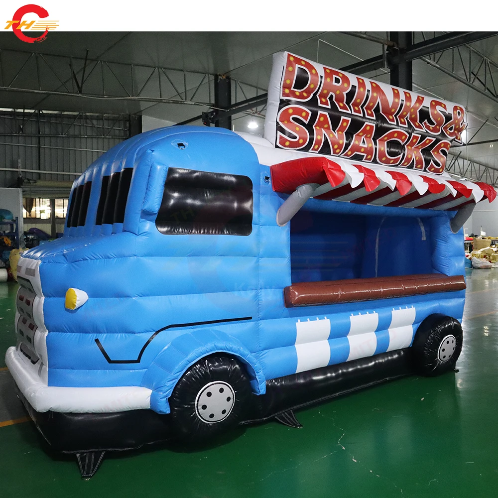 Réplica inflable de Vanice para eventos de carnaval, tienda de campaña para aperitivos y bebidas, 4x2,7x3mH, envío gratuito