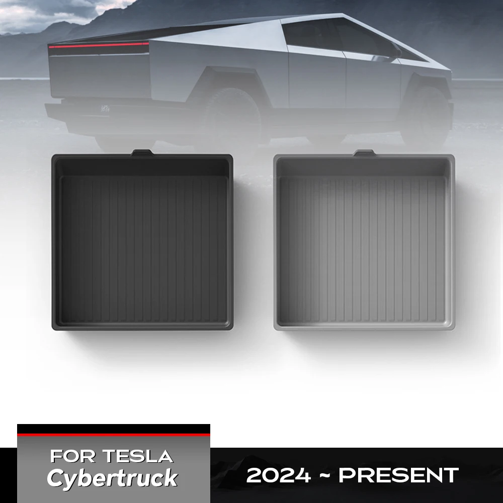 Per bracciolo inferiore inferiore strato inferiore Pad compatibile con 2024 Tesla Cybertruck accessori Organizer Console centrale