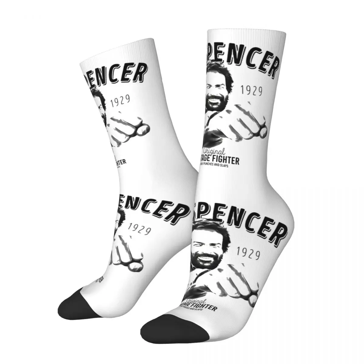 Bud Spencer Und Terence Hill Stockings Pattern Korean Socks Autumn Anti Bacterial Socks Unisex Men Cycling Quality Socks