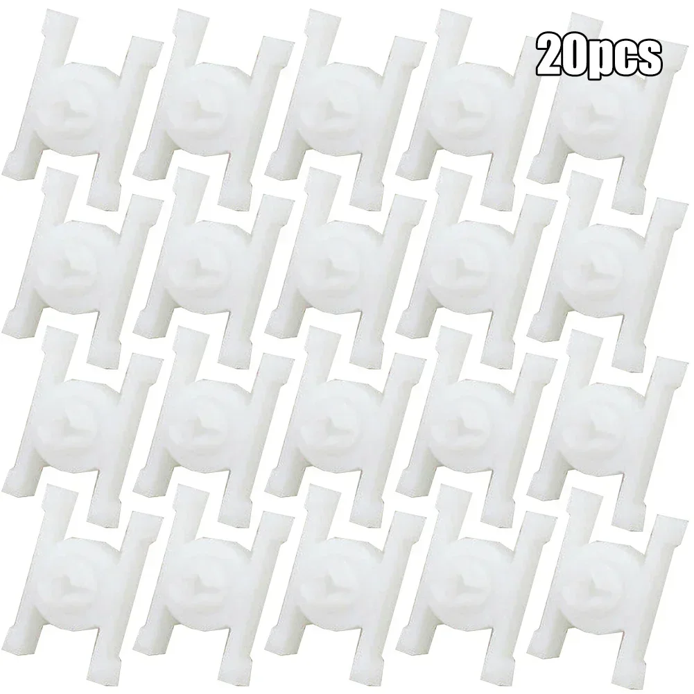 20 قطعة باب السيارة الخارجي الحاجز صب مقاطع الكسوة صالح لسيارات BMW 320i 323i 318i E21 E10 E30 51131829904 صب تقليم الباب #2