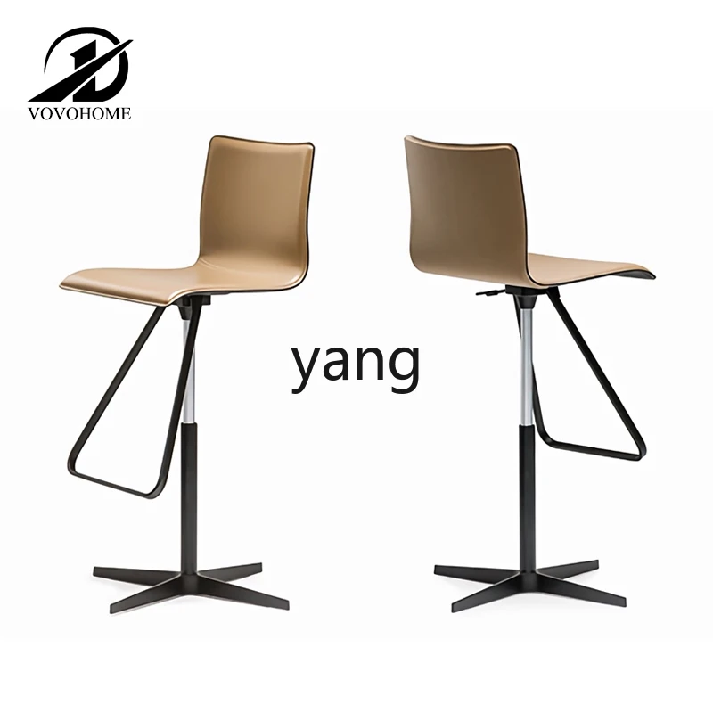 Yhl Simple Leisure Bar Light Luxury Bar Chair Home High Stool Spinning Lift Bar Front Desk Chair Island