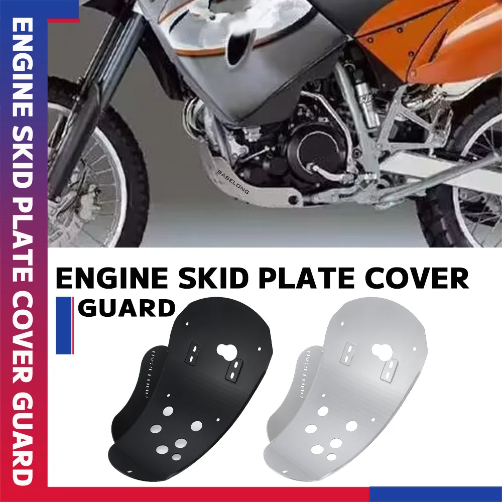 For KTM 400 / 620 / 640 LC4 ADVENTURE 1997-2003 2004 2005 2006 2007 1998 Motorcycle Engine Guard Skid Plate Cover Protector