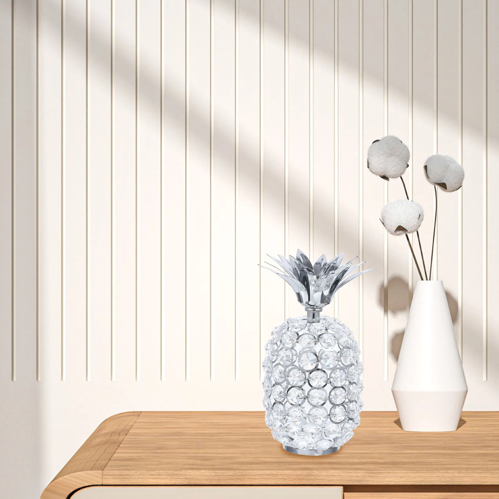 

Crystal Pineapple Home Decor Living Room Tabletop Ornament Office Bar Coffee Shop Decoration Pineapple For Home