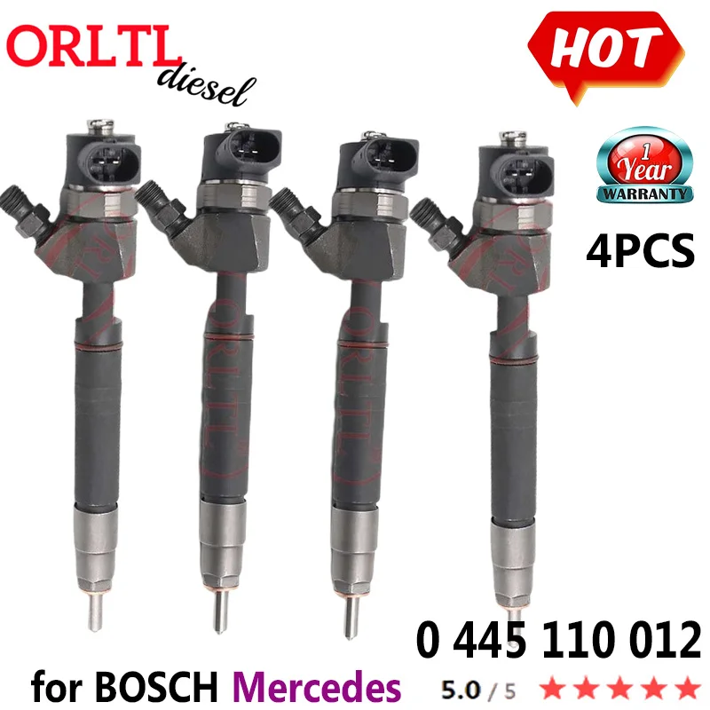 

ORLTL Genuine Fuel Injector 0445110012 0 445 110 012 For For Mercedes Sprinter 0986435071