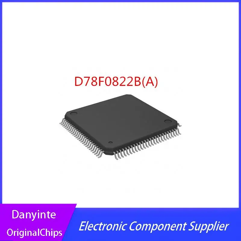 2PCS/LOT      D78F0822B(A)       QFP100
