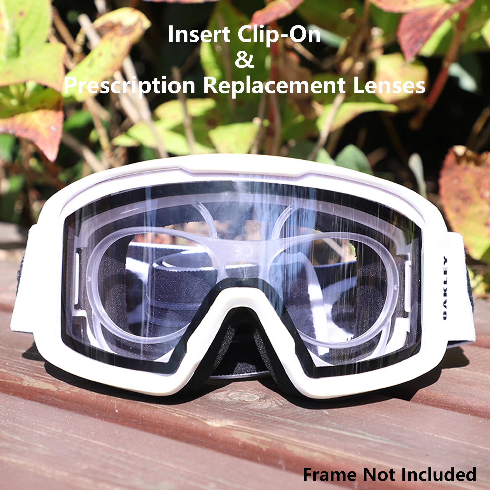 HDTAC Insert Clip-On Prescription Clip & Custom Prescription Lenses Compatible With GIRO AXIS Asian Fit (AF) Snow Goggle