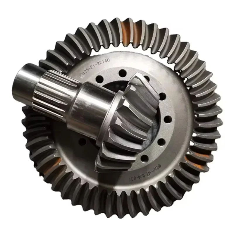 

Holdwell Ring Gear and Pinion 175-21-00080 for Komatsu D155A-1 Bulldozer Pinion Bevel Gear 175-21-22140 178-15-13240