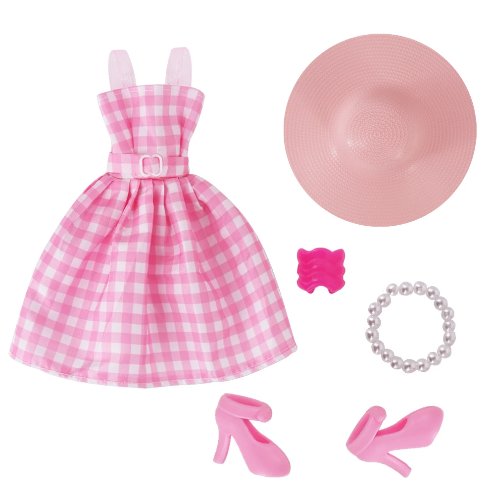 Möbel für Barbiees Puppenkleidung Zubehör Bettspiegel 1/6 Puppenhaus Dekoration Bjd Puppenzubehör, Lebensmittelhelm für Barbies