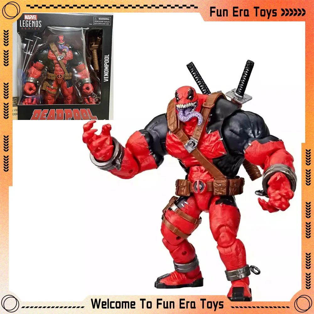 오리지널 마블 레전드 Venompool 디럭스 독점 8 액션 피규어, PVC 피규어, 크리스마스 커스텀 모델, 소장용 장난감, 생일 선물