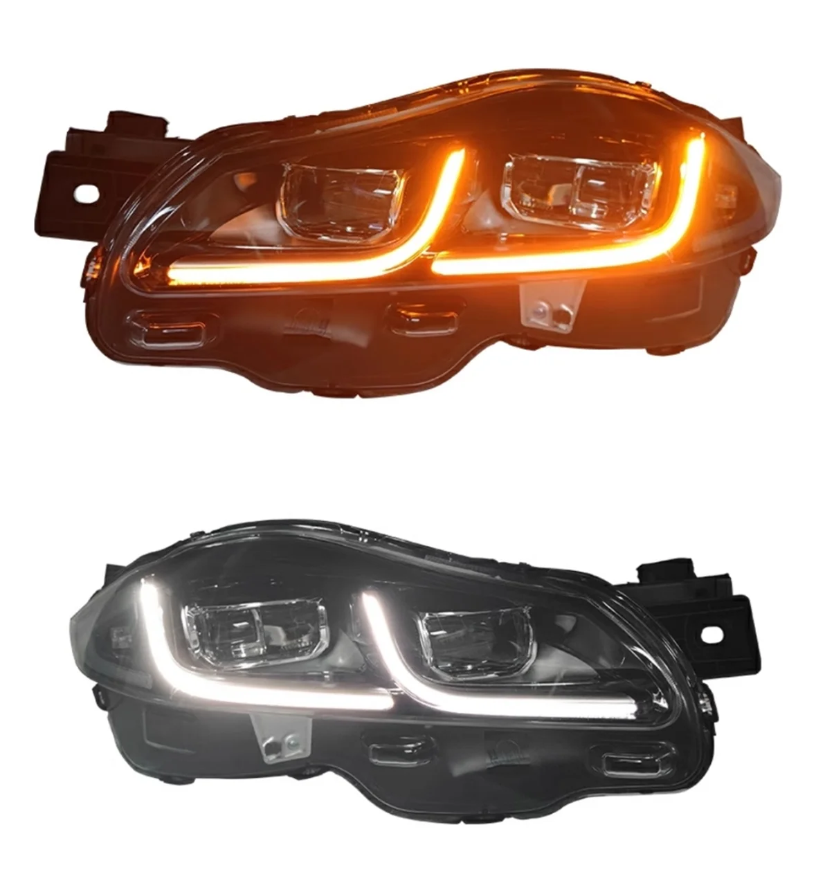 For 12-19 Jaguar XJ headlight assembly old modification new high end LED headlights