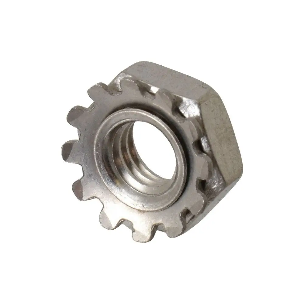

M6 M8 Stainless Steel Cap K Nuts With Multi-toothed 100pcs/Lot