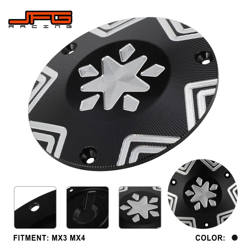 

Motorcycle Side Cover Waterproof Covers Blockers For TALARIA Sting MX3 MX4 6061 Aluminum Black Motorbike Accessories Dirt Bike