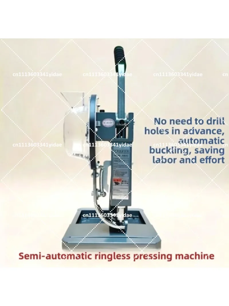 Semi-Automatic Tarpaulin Eyelet Press Machine, 5.5mm 10mm 12mm Banner Hole Punching Grommet Tool