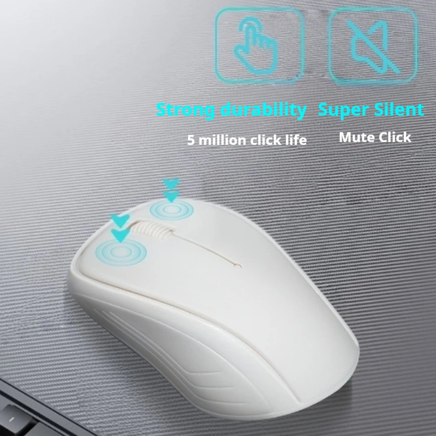 

Portable 2.4G Wireless Mouse Ergonomic Mice For Laptop Pad Tablet for Windows Laptop Desktop 1600DPI Office Home Battery Mouse