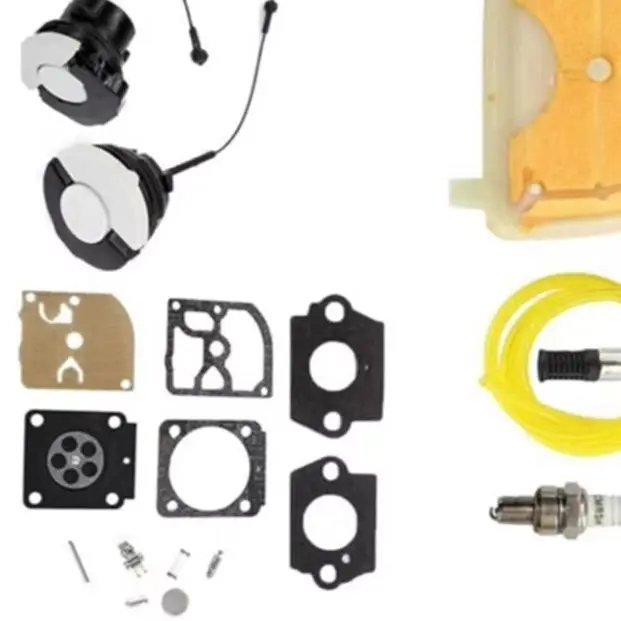 

Maintenance Kit For MS171 MS181 MS211 Chainsaw Air Fuel Filter Spark Stopper Gasket Diaphragm Replacement Parts Accessories
