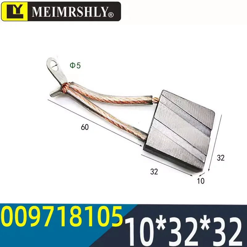 0009718105 Drive Motor Carbon Brush Linde Electric Forklift Accessories Applicable to Tramways 335E14E16E18