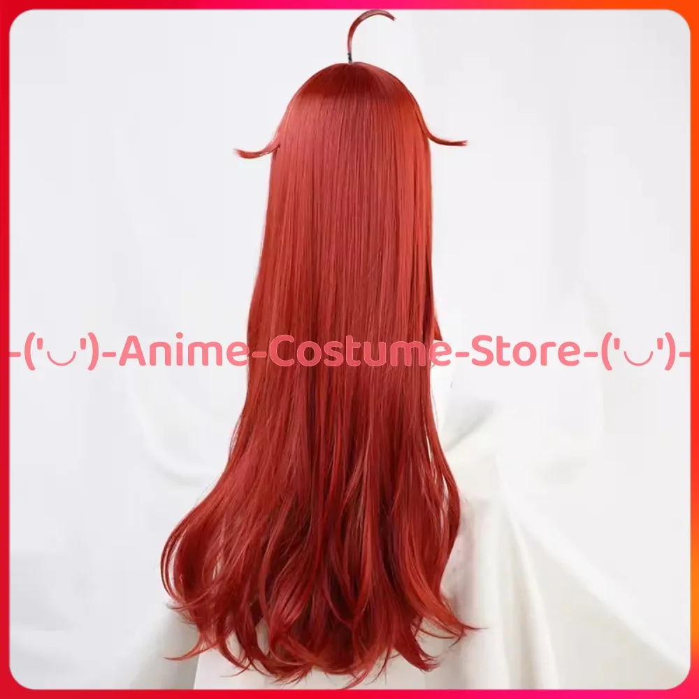 Wig Cosplay Eris Boreas Greyrat dari Mushoku Tensei: Reinkarnasi Tanpa Pekerjaan, Wig Karakter Anime untuk Kostum Pesta Halloween dan Karnaval