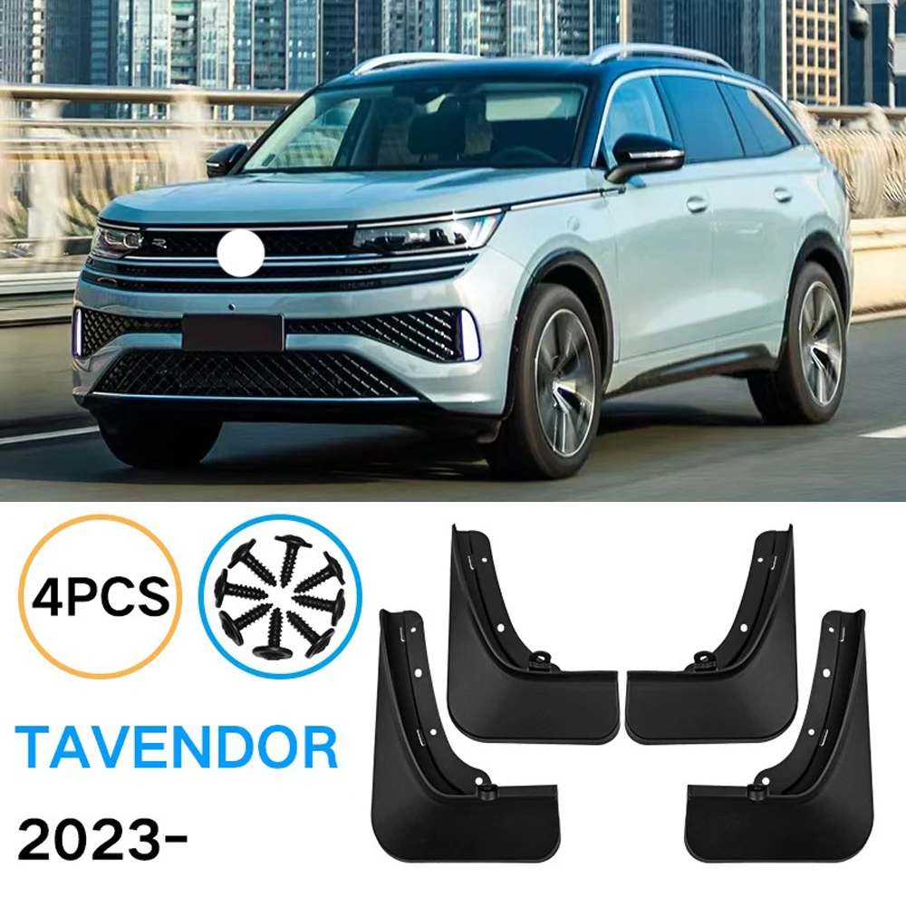 

Car-styling For VOLKSWAGEN VW TAVENDOR 2023- Car Mud Flaps Mudguard Splash Guards Fender Front Rear Mudflaps Accessories