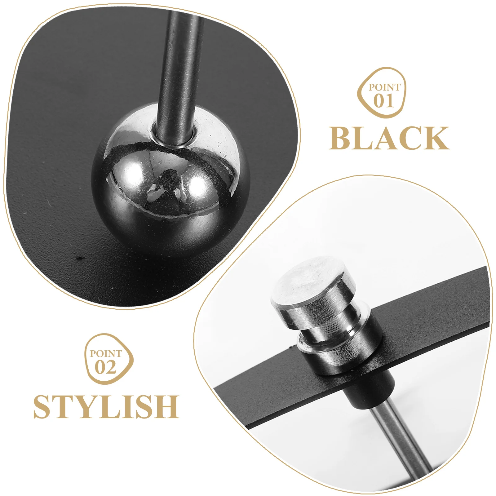 

Stainless Steel Tissue Holder Napkin Stand Simple Design Hotel Home Decor Black Paper Rack Serviette Dispenser Household