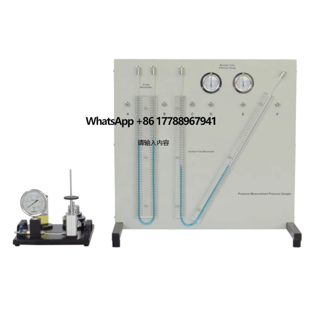 

Pressure Measurement Pressure Gauges Didactic Equipment School Educational Equipment Fluid Mechanics Lab Equipment