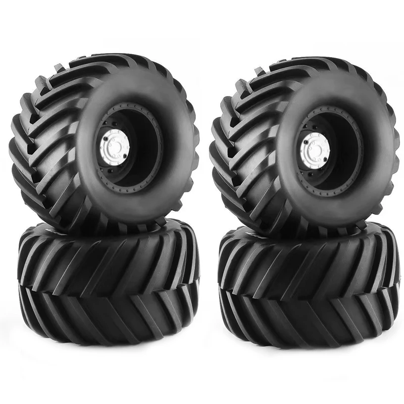 1/10 Super Wheels Tires 133X73mm Truck Tires For 1:10 RC Monster Truck Mk2 Axial Kyosho Tamiya Hpi Trax Spare Parts A