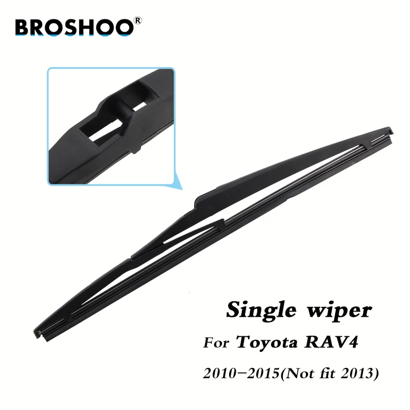 Car Wiper Blade Rear Back Window Windscreen Windshield Wipers For Toyota RAV4 Hatchback 310 mm 2010-2015 (Not fit 2013 Model)