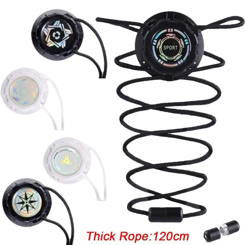 1Pair Thick Rope Swivel Buckle Laces Quick Lock Easy Installation Automatic Shoelaces No Tie Shoelaces Children Adults