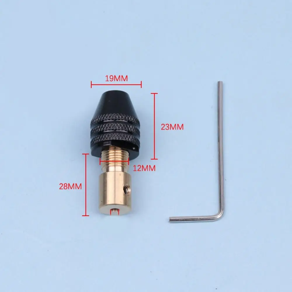 เจาะ Chuck 0.3-3.4mm MINI Chuck เครื่องมือ FIXTURE Converter เจาะอะแดปเตอร์ Keyless เจาะ Chuck โลหะผสมทนทานเจาะ Bit COLLET