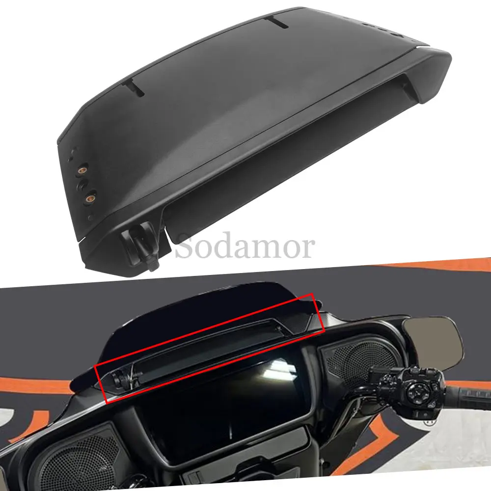 Motorcycle ABS Inner Fairing Air Vent Duct Kit For Harley Touring CVO Street Glide Ultra FLHXSE FLHX FLHXU 2023-later Accessory