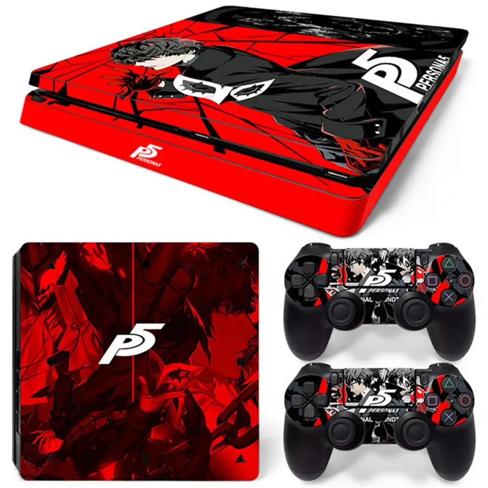 P5 persona5 for PS4 Slim Skin Sticker Decal Cover Protector For Console and Controller Skins Vinyl