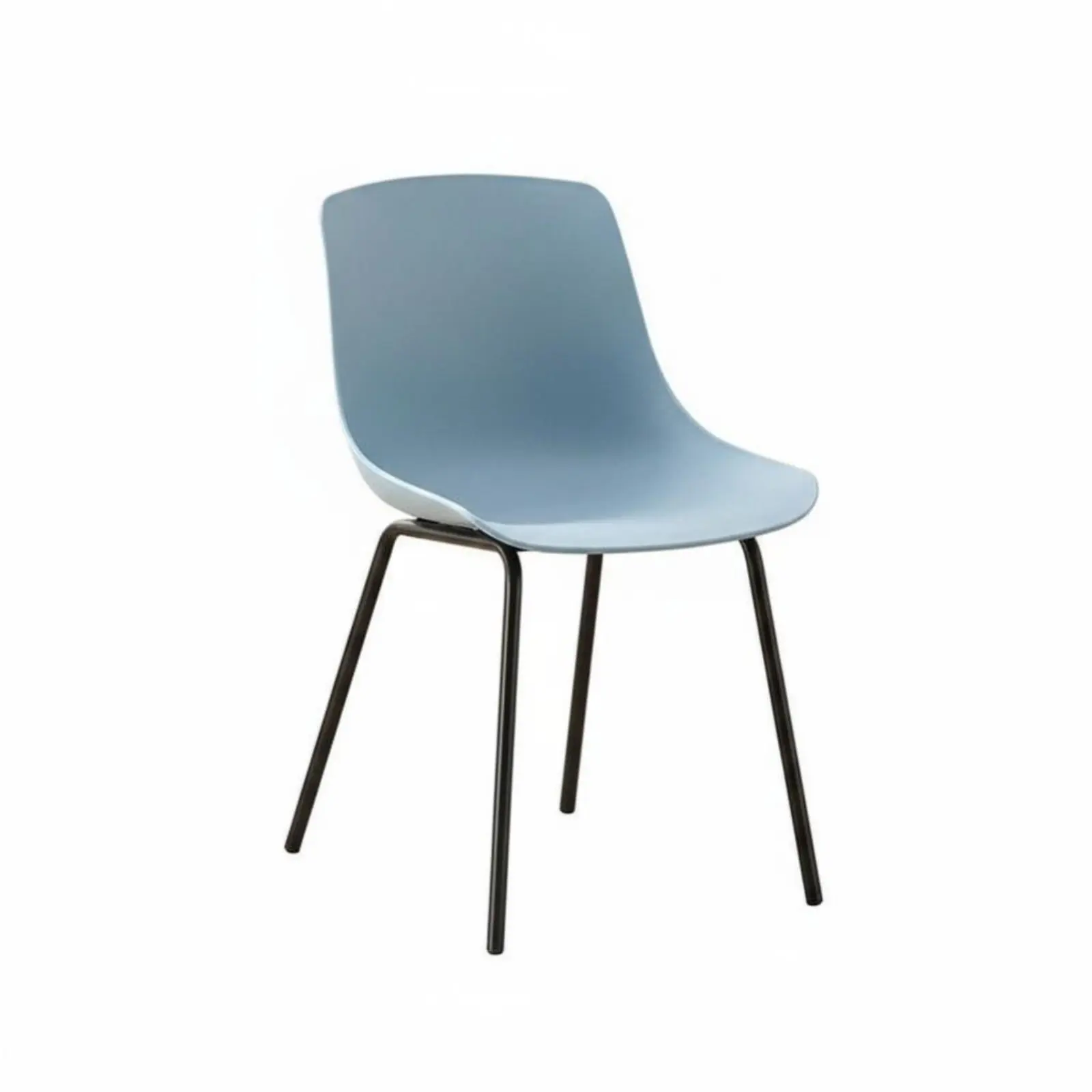 

Ажурное кресло с открытым дизайном спинки в скандинавском стиле для дома, легко чистится, штабелируемое, для взрослых, для балкона