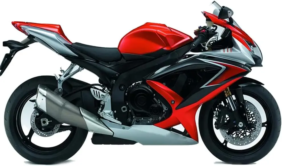 الحلوى الأحمر الفضة حقن Fairings ABS البلاستيك صالح لسوزوكي GSXR 600 750 06 07 GSXR600 GSXR750 2006 2007 K6 هدية الدراجات النارية