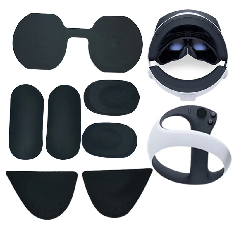 

For PSVR2 Lens Silicone Protective Cover for PS5 VR2 Game Handle Dustproof Anti-scratch and Anti-slip Protection Sticker