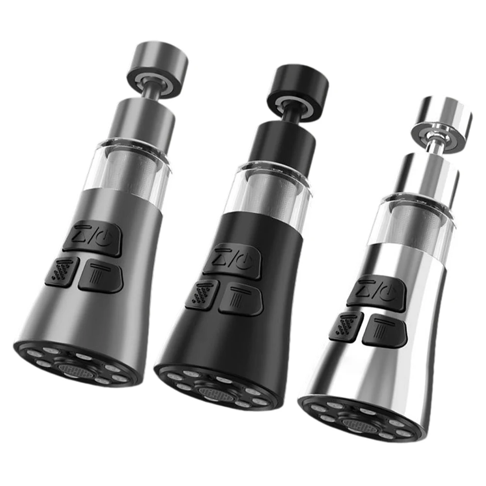 

Stainless Steel Sink Water Filter Faucet 3 Modes Kitchen Bathroom Faucet Water Filter 360° Rotating Faucet Filter Set With 9 Acc