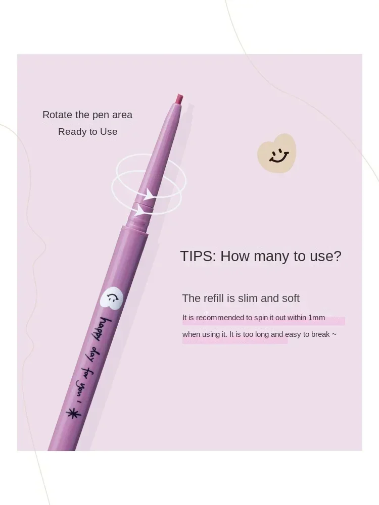 FLORTTE – crayon à paupières en Gel mat, imperméable, longue durée, liquide de couleur très Fine