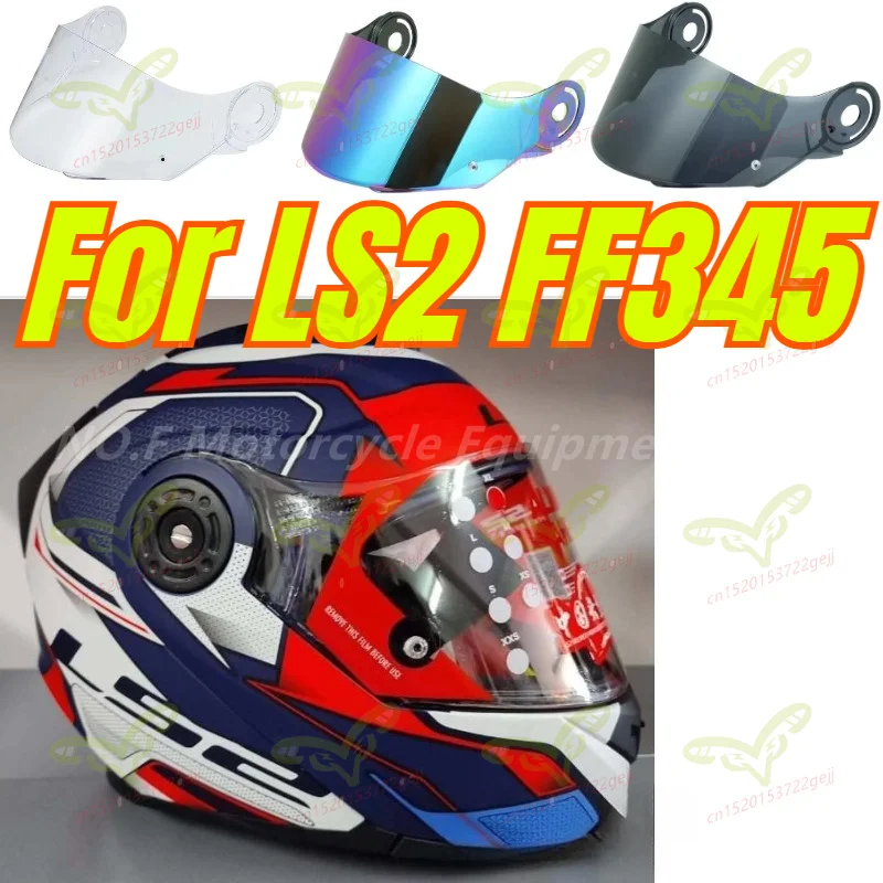 

Original LS2 FF345 Facelift Helmet Lenses Sun Visors Helmet Accessories Moto Helmets Goggles Colored Black Clear Face Shields