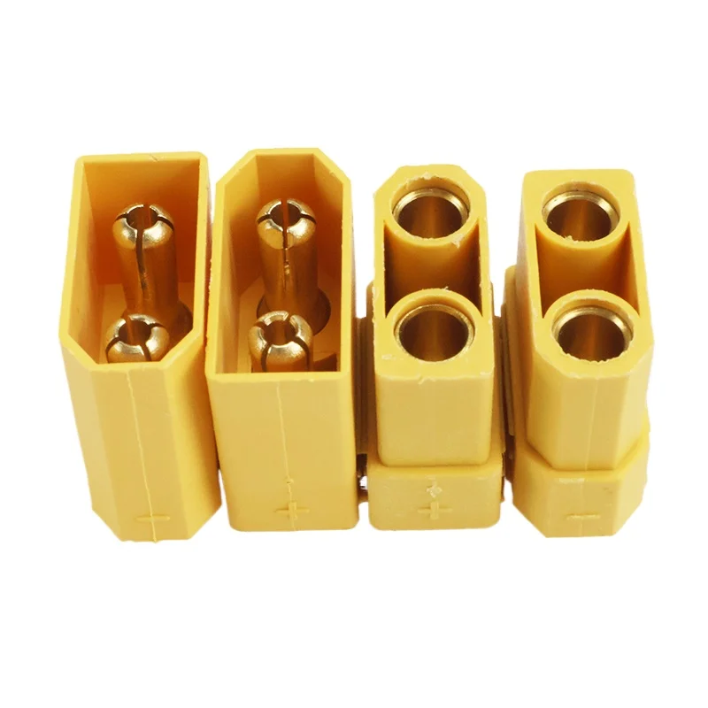 5 زوج محول XT90 التوصيل ذكر أنثى رصاصة موصلات المقابس ل RC يبو بطارية Rc طائرة بدون طيار FPV سيارة قارب DIY توسيع