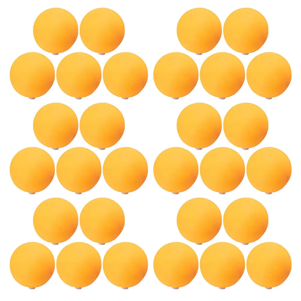 

30Pcs Table Tennis Balls Punched Holes Silicone Plugs Versatile Use Training Competitions Recreational Play Longlasting
