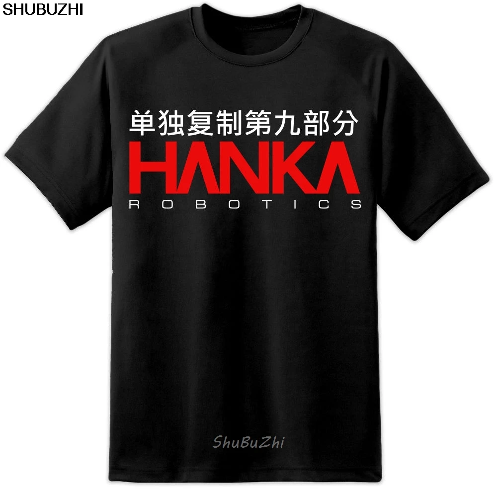 Ghost In The Shell HANKA ROBOTICS Logo Movie Public Security Section 9 T Shirt  Cool Casual pride t shirt men Unisex New sbz3056