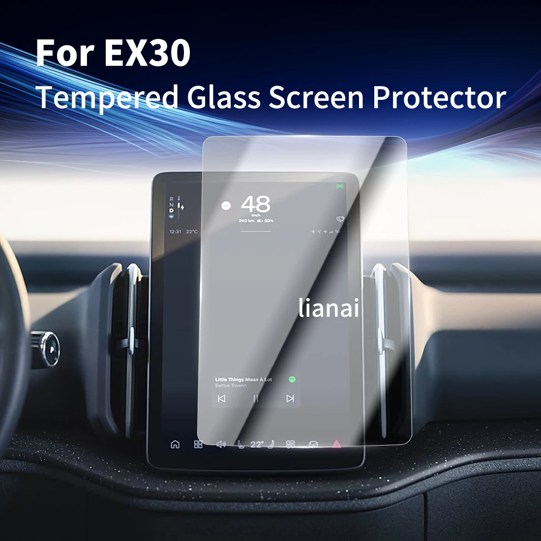 

Автомобильная защитная пленка Carplay для дисплея, аксессуары для Volvo EX30 2025