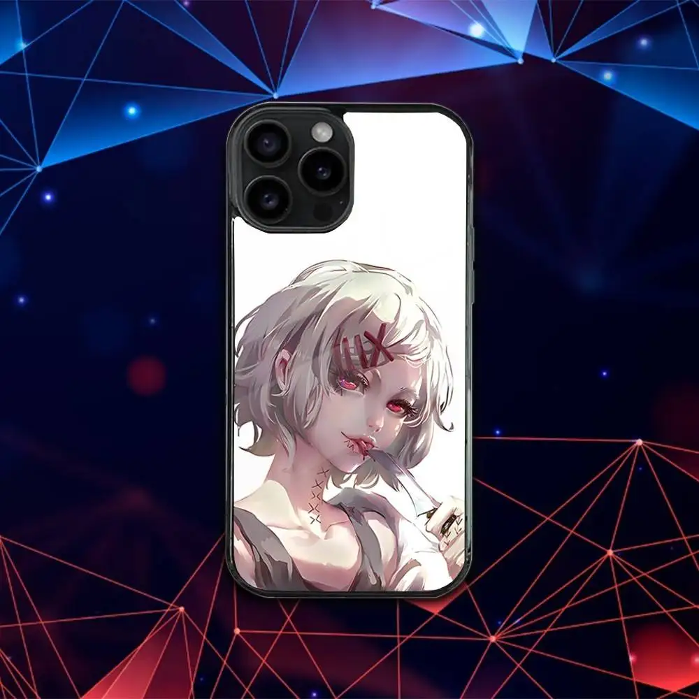 S-Suzuya Anime j-juuzou funda de teléfono para iPhone 17,16,15,14,13,12,11,Pro,Max,Plus,Mini,SE4,E carga inalámbrica magnética Magsafe