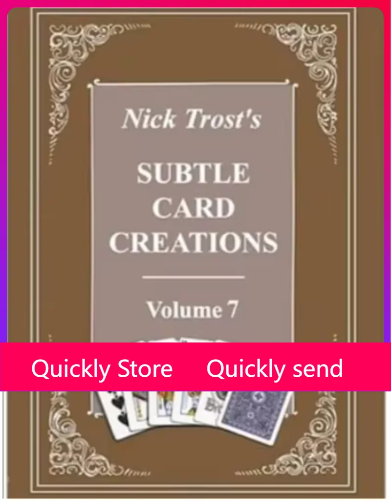 Subtle Card Creations Vol.7 By Nick Trost  - Magic tricks (Instant Download) Quickly send