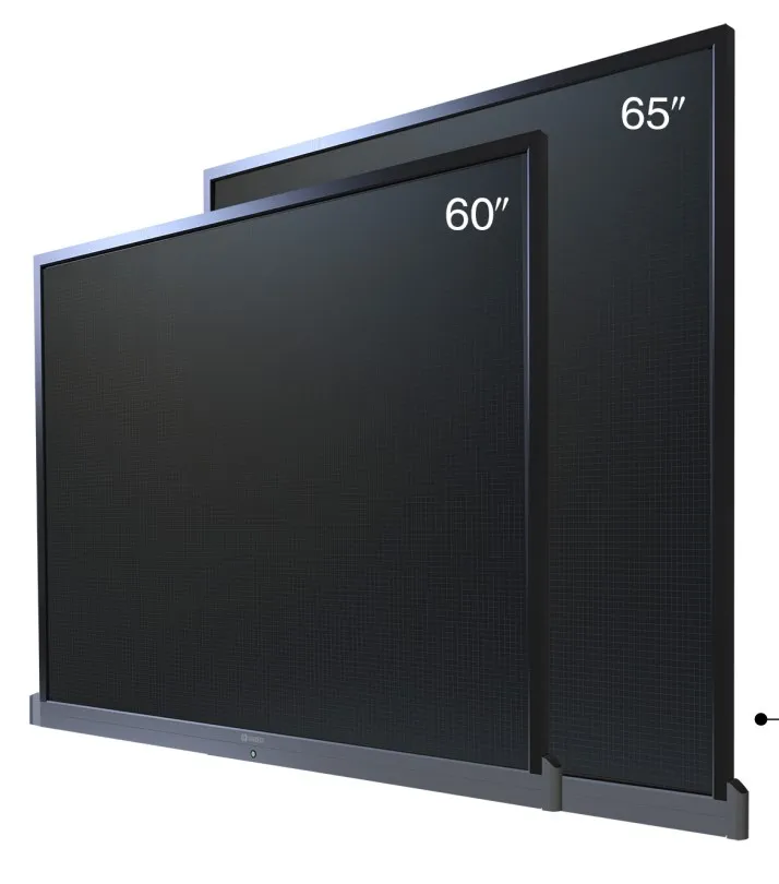 

60-65-дюймовые умные цифровые блокноты с ЖК-дисплеем, электронная обучающая доска для бизнеса, функция рукописного ввода, стиль доски, черный цвет