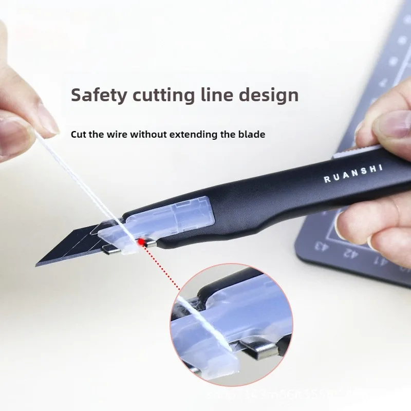 TOFAR Vinyl Wrap Cutter Knife Anti Shaking Utility Knife Car Stickers Decals Window Tinting Film Craft Cutting Line Paper Cutter