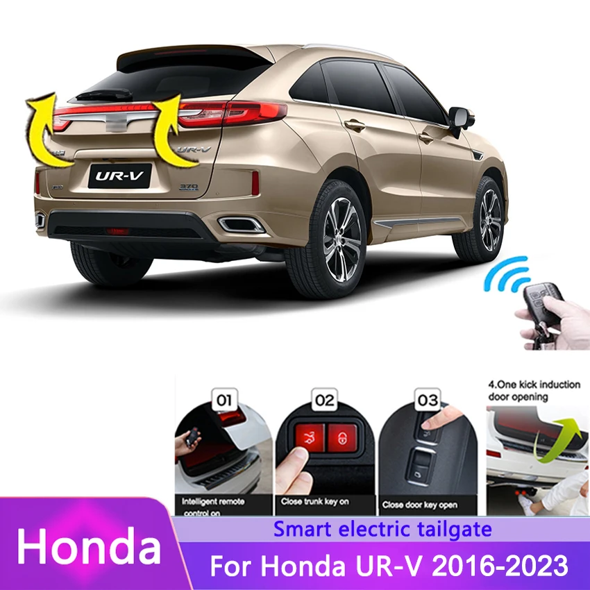 Electric Tailgate Refitted For Honda UR-V 2016-2023 Tail Box Intelligent Electric Tail Gate Door Power Operated Trunk Decoration